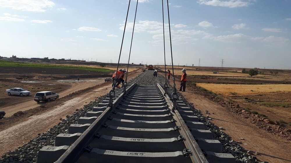 Le projet ferroviaire clé irano-irakien lancé