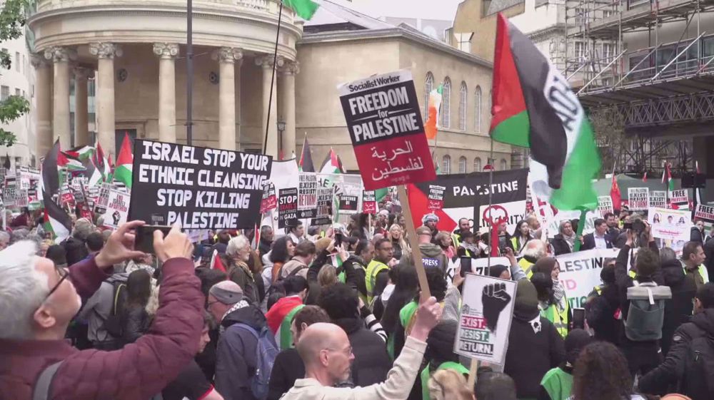 Thousands march in London to commemorate Nakba Day