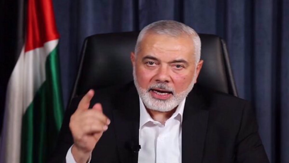 Hamas chief hails Iran's support during Israeli onslaught on Gaza  