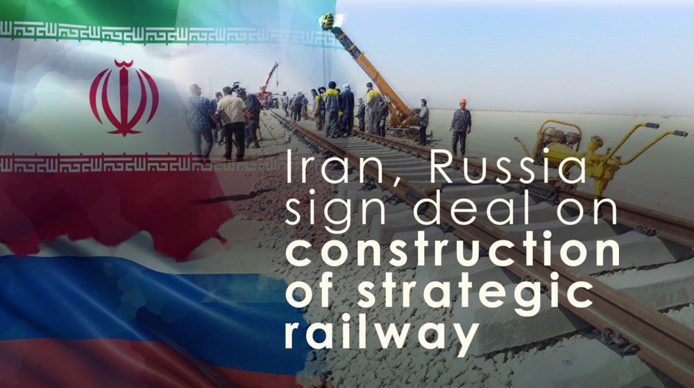 Iran, Russia sign deal on construction of strategic railway