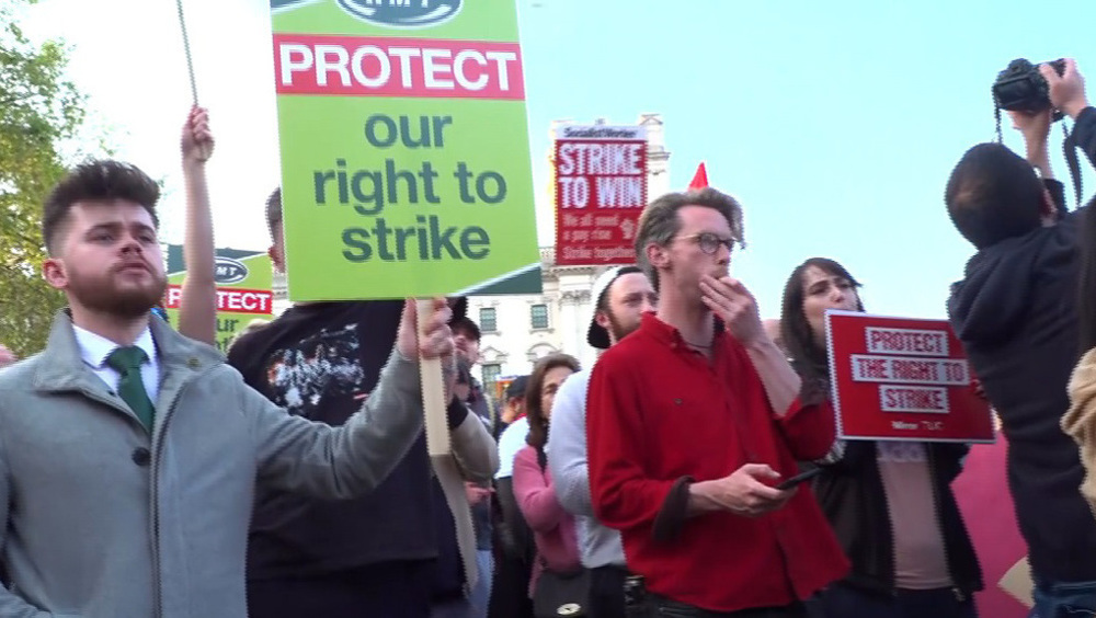 Royaume-Uni : nouveau projet de loi pour réprimer les grèves