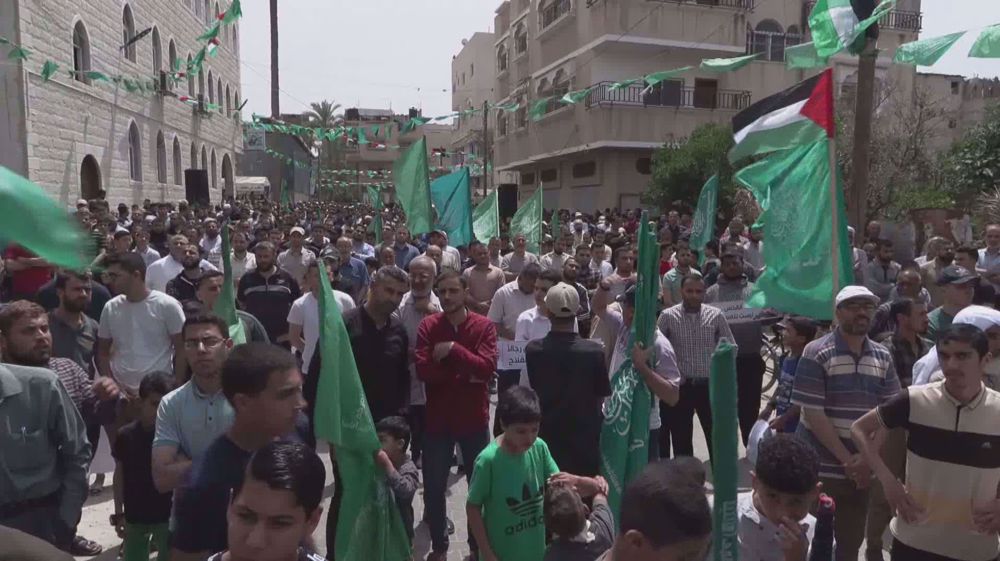 Gazans rally in support of al-Quds, Aqsa Mosque