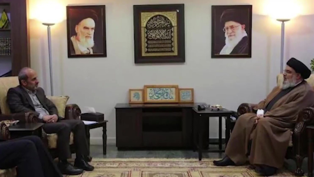 Le président de l’IRIB a rencontré Nasrallah à Beyrouth