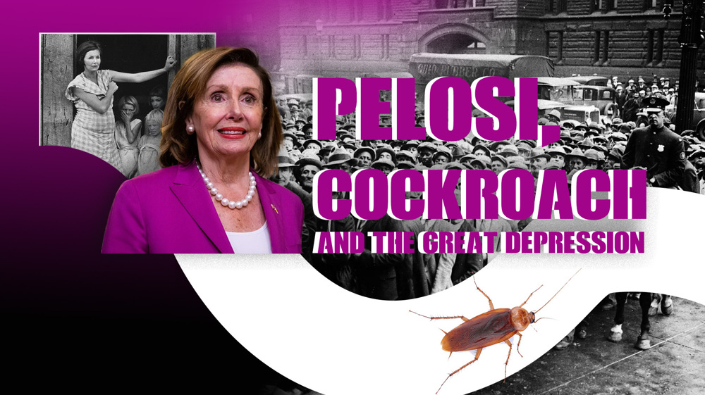 Pelosi, Cockroach and the Great Depression