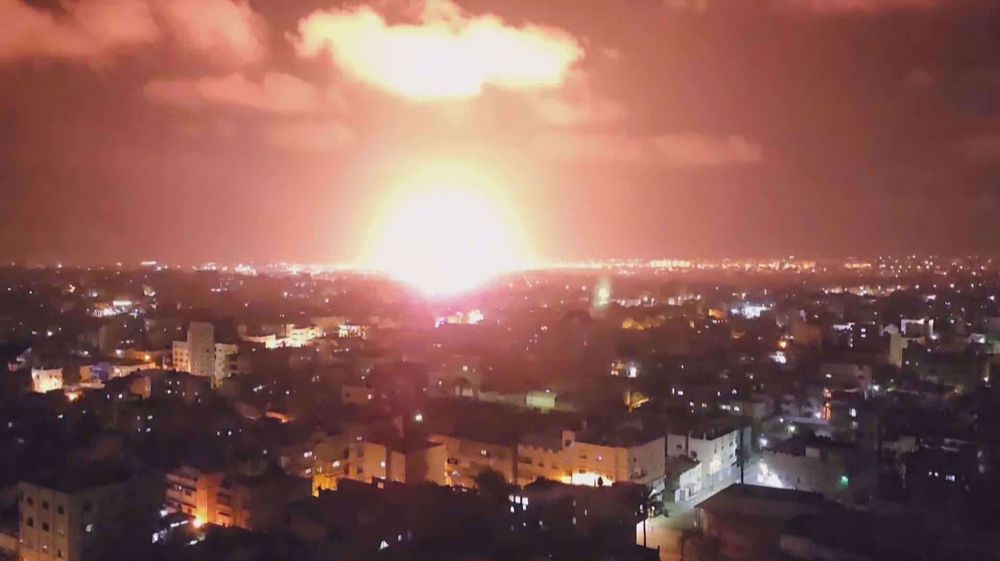 Israel attacks Gaza after Palestinian retaliatory rocket attacks over death of Khader Adnan