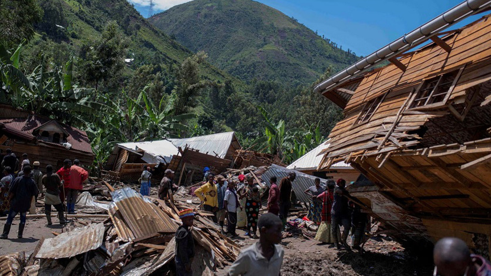 Inondations au Congo: des milliers de personnes toujours disparues