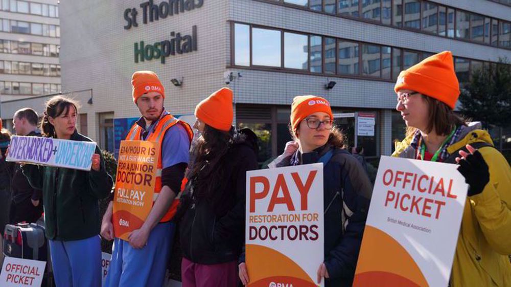 British junior doctors wage third strike in 2023 over pay hike