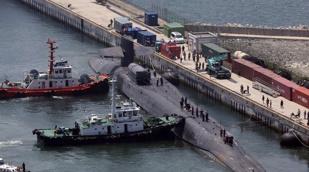 US nuclear-powered submarine in South Korea amid joint drills