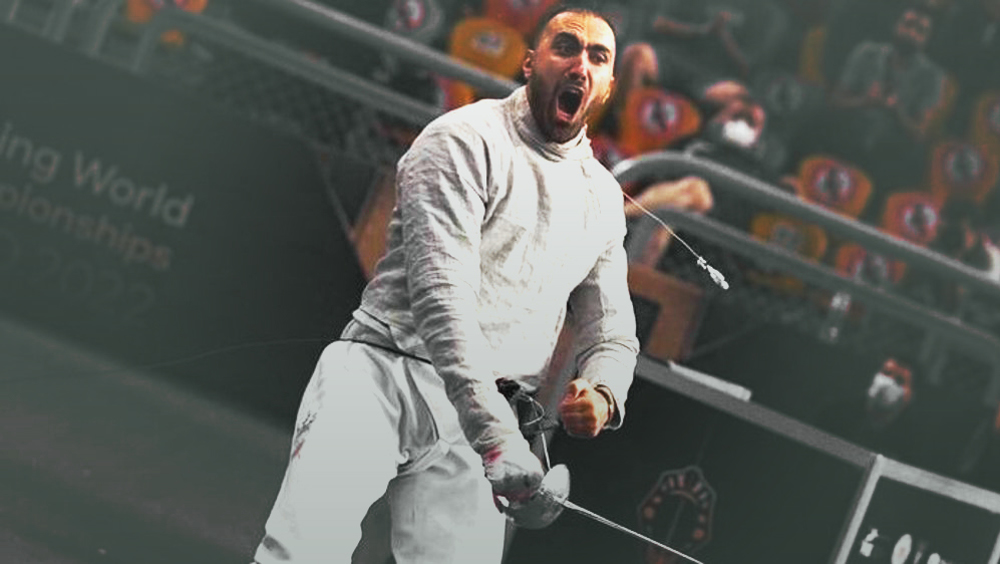 Iranian fencer shines in Asian fencing event, ends country’s gold drought