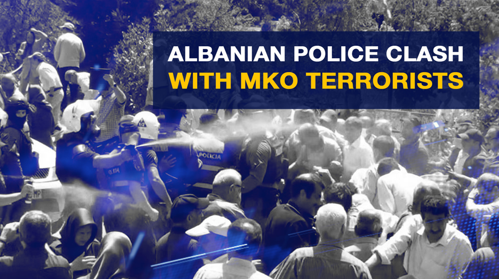 Police raids MKO camp in Albania