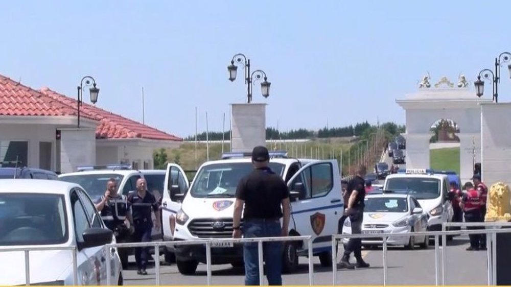 Albanian police enter MKO terrorist camp again, seize documents