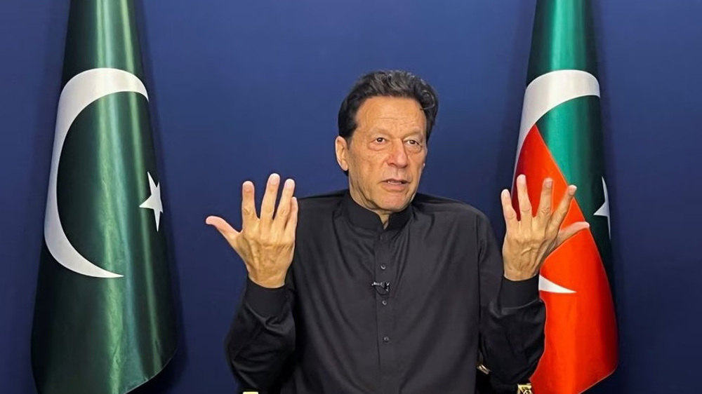 Imran Khan accuses Pakistani army of seeking to destroy his party, imprison him