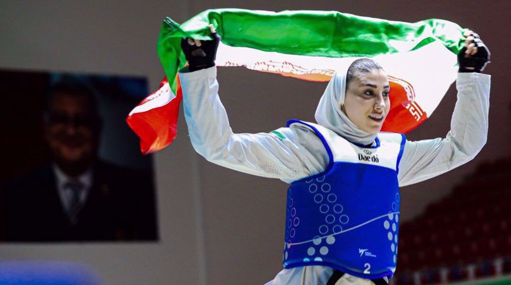 Iran’s Nahid Kiani grabs gold at Taekwondo World Championships 