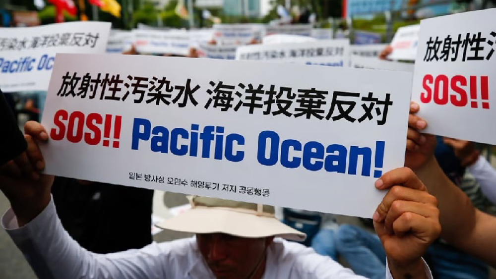 South Koreans protest IAEA Fukushima report