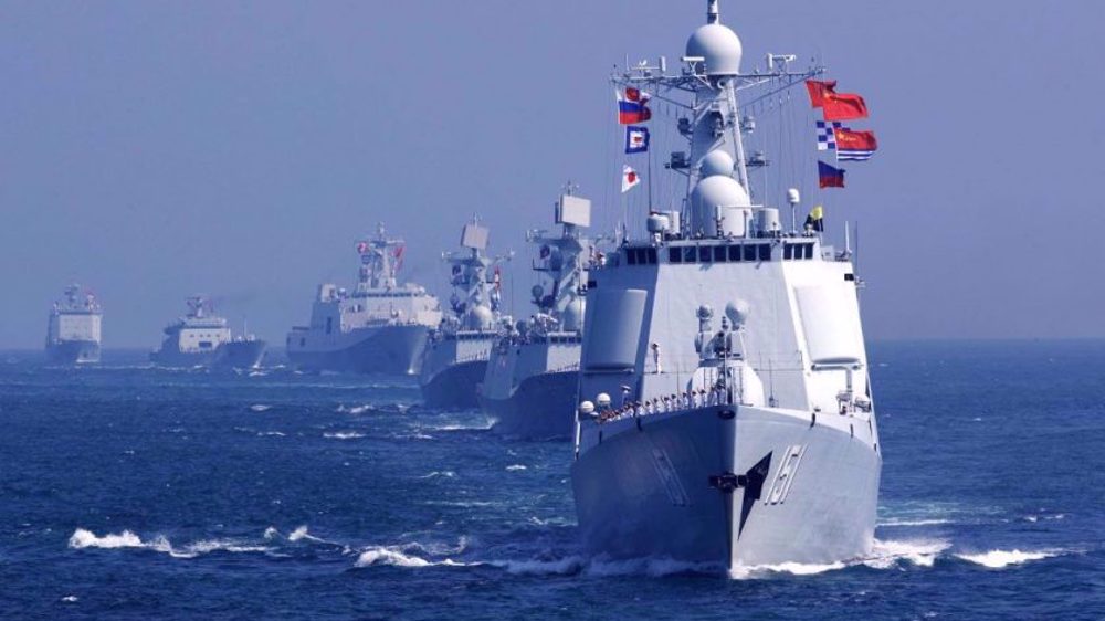 L’exercice naval conjoint sino-russe