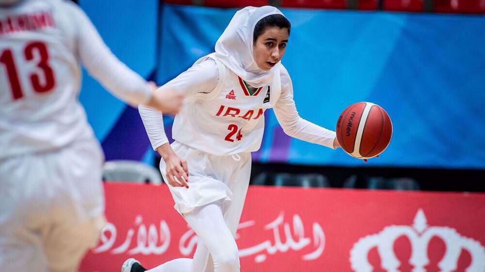 Iranian girls’ basketball team defeat Hong Kong, advance to FIBA Women's Asian Championship Final