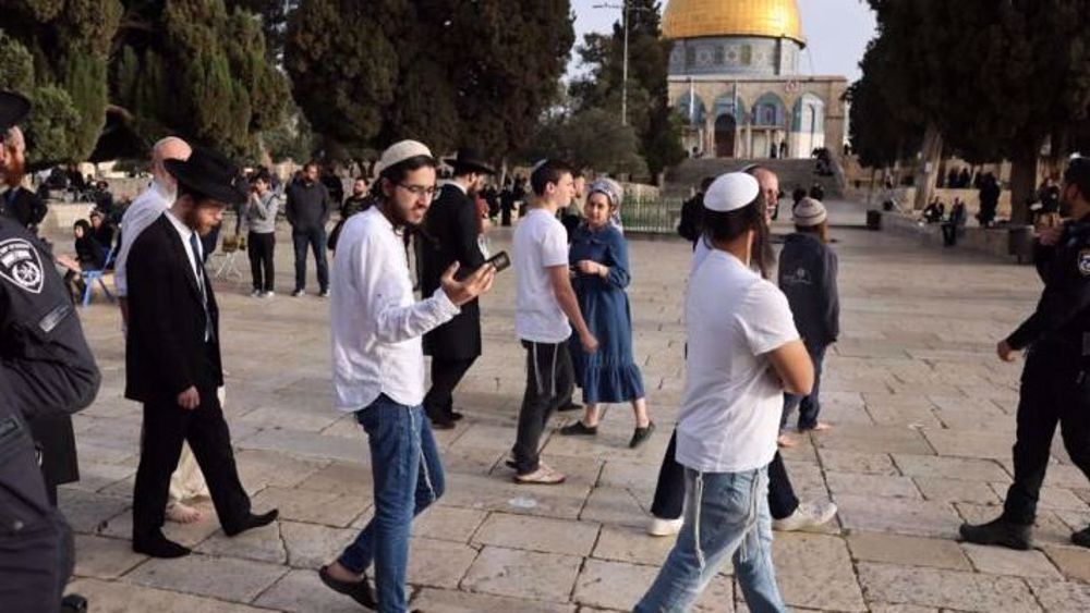 La mosquée Al-Aqsa envahie par les sionistes: la Résistance palestinienne réagit