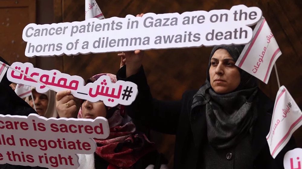'50% of cancer patients don't get treatment in Gaza due to Israeli blockade'