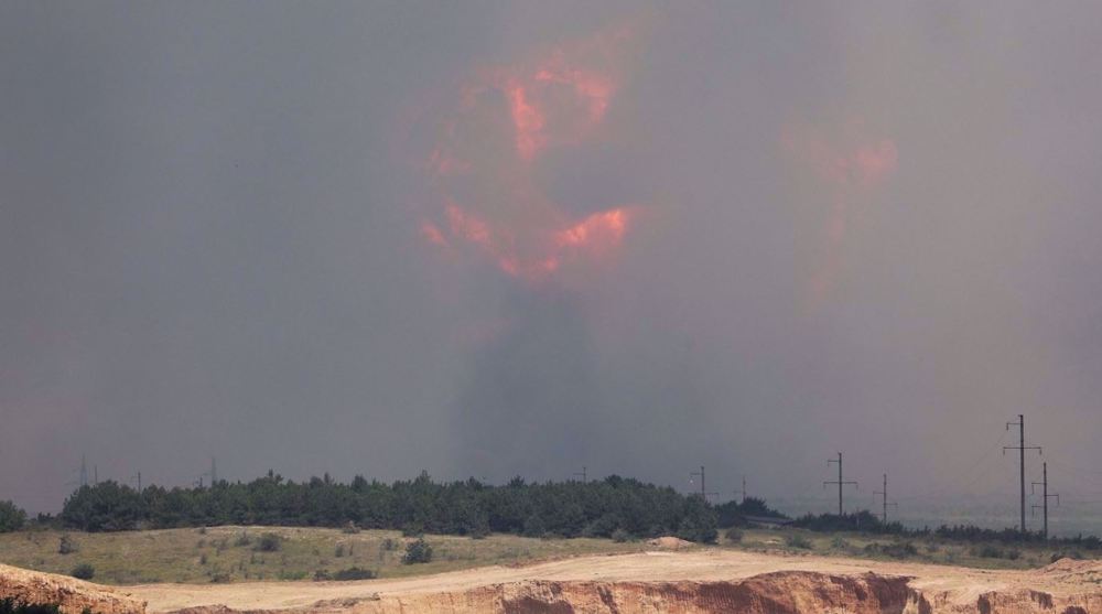 Massive fire at Crimea base forces evacuation of over 2,000