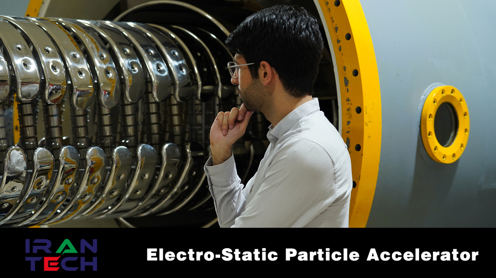 Electro-static particle accelerator