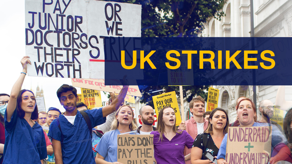 UK strikes