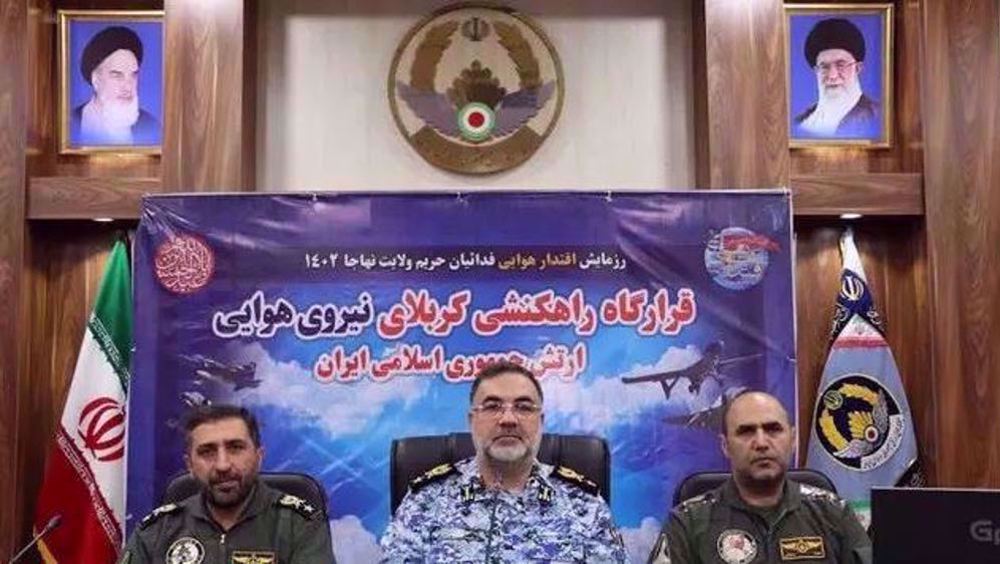 Nouvel exercice de l’armée de l’air pour défendre les frontières aériennes de l’Iran