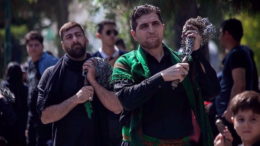Tassoua : Les Iraniens ont participé massivement à des processions de deuil