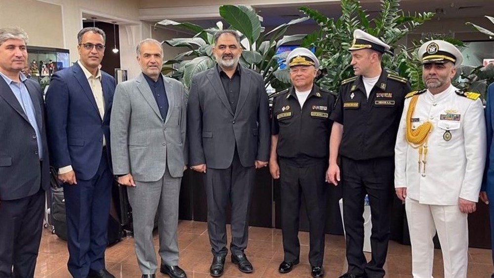 La marine iranienne à Saint-Pétersbourg