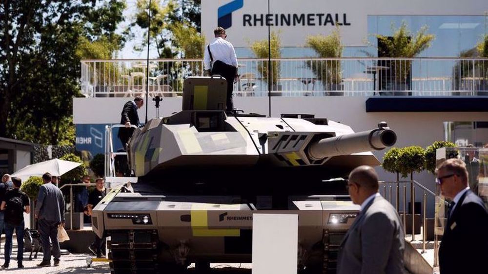 German arms giant to repair damaged tanks in Ukraine