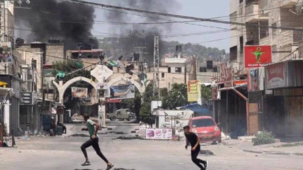 Israeli military aggression in Jenin continues for second day