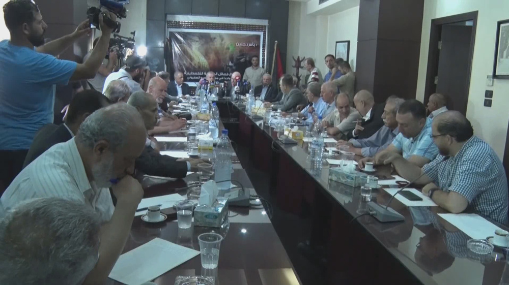 Palestinian factions meet in Syria, call for unity of Palestinians