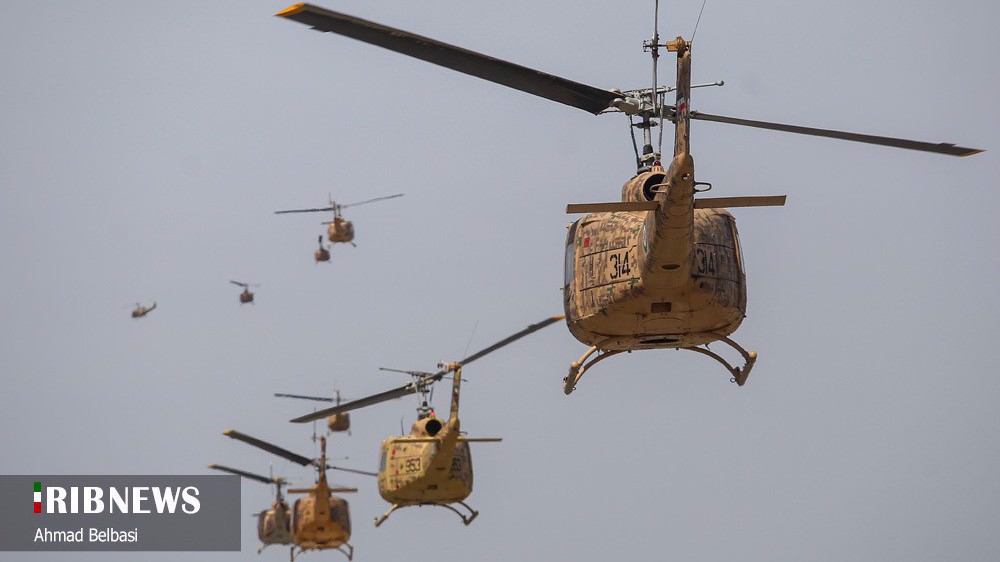 L’Iran possède la flotte d’hélicoptères militaires la plus puissante de l’Asie de l’Ouest