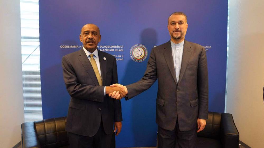 Iran, Sudan FMs meet after seven years, discuss ‘imminent’ resumption of ties