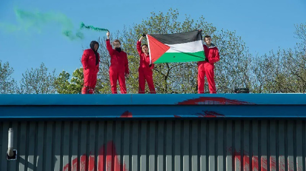 UK based Israeli arms maker Elbit besieged by Palestine Action