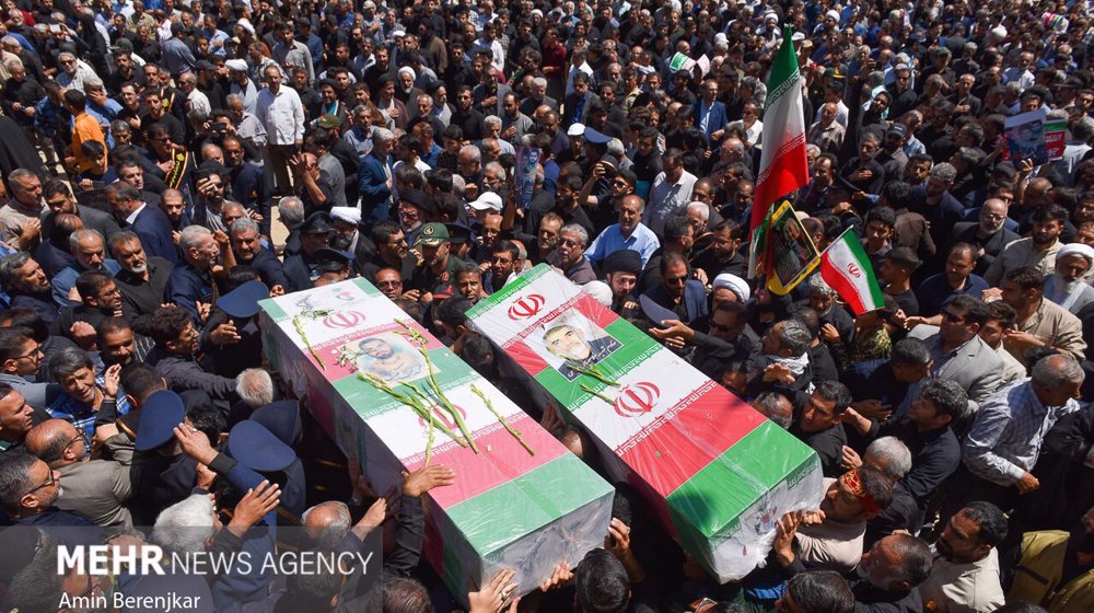 Iran : les funérailles des martyrs de l’attaque terroriste de Shah Cheragh