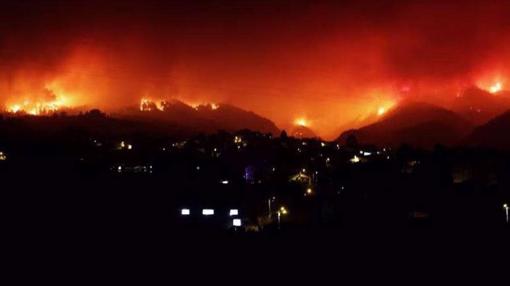 Tens of thousands evacuated as wildfire burns out of control on Spain's Tenerife