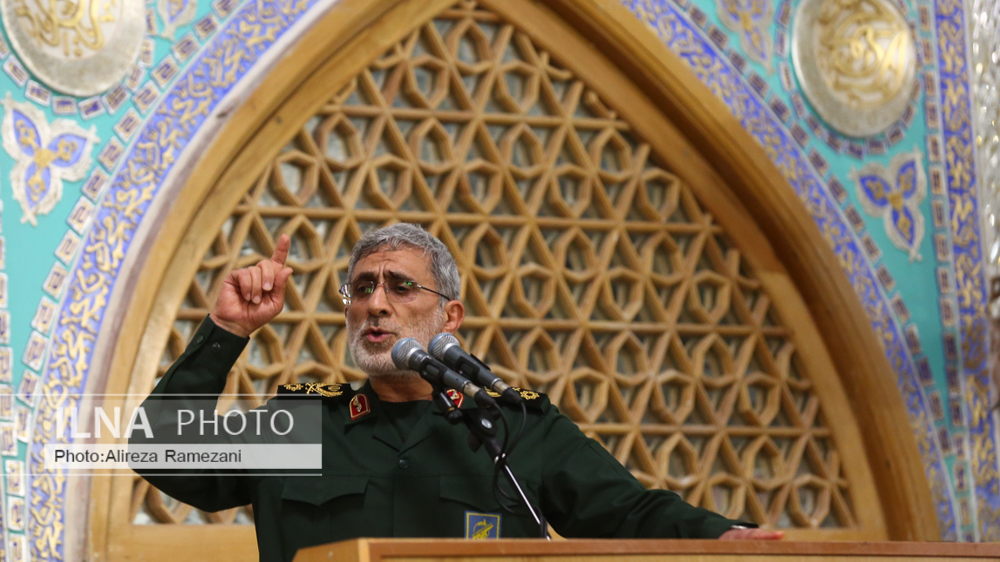 Iran: « Israël est en déclin » (G. Qaani)