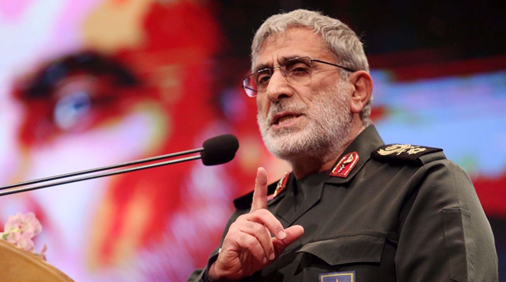 Quds Force chief: Israel on decline; Gen. Soleimani top anti-terror figure in world