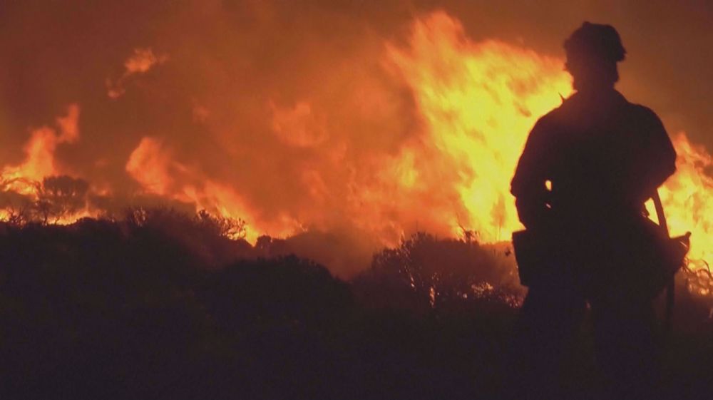 Firefighters still battling wildfire on Spanish island of Tenerife