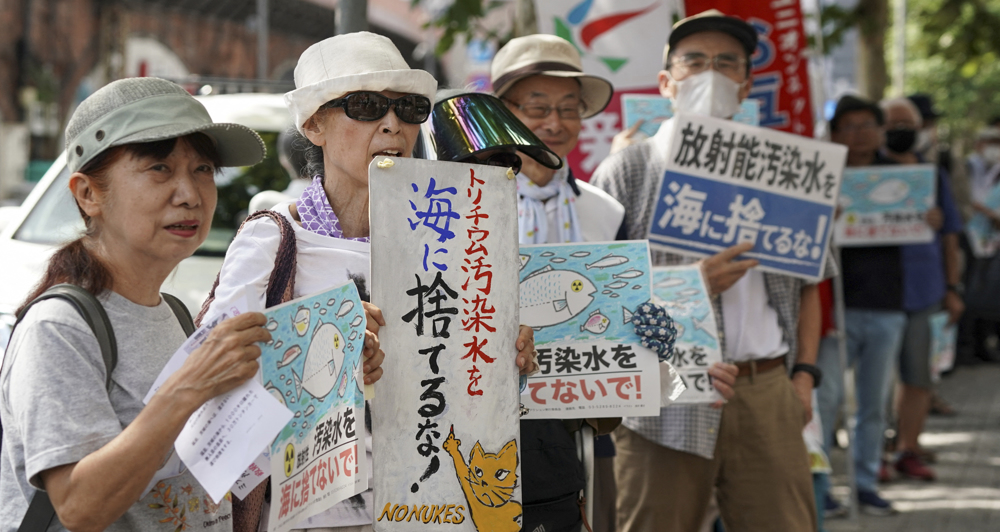 Japanese protesters to stand up against Fukushima water release