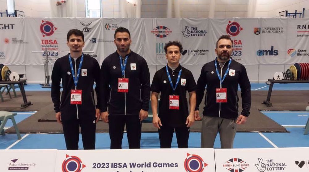 Iran’s visually challenged powerlifters win 8 medals at IBSA World Games