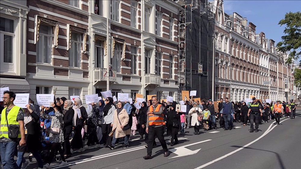 Muslims rally in Netherlands to slam desecration of Holy Qur’an