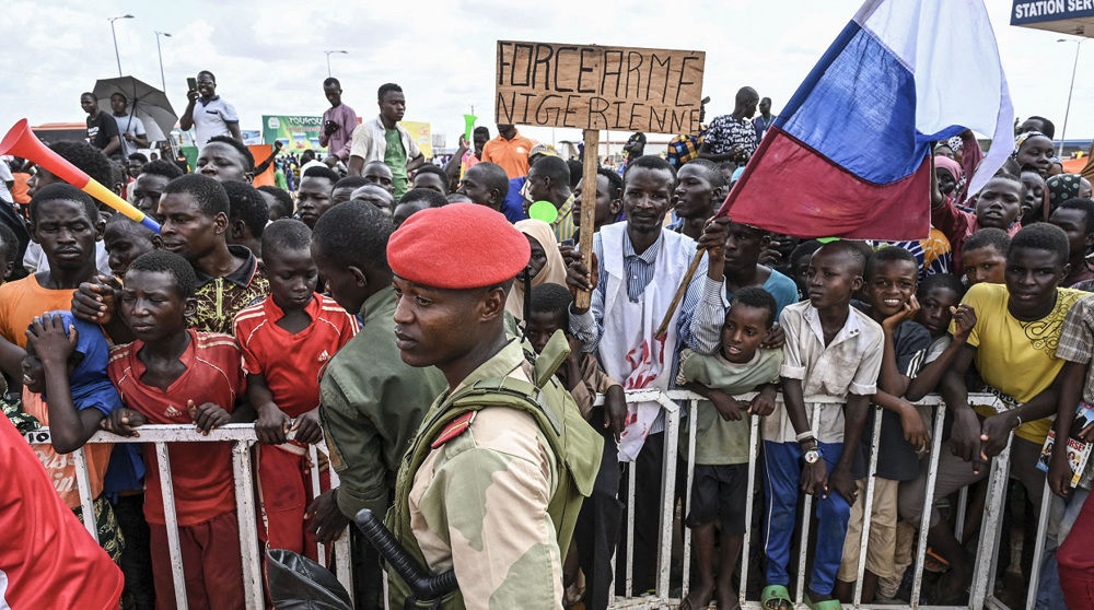 Demonstrators in Burkina Faso protest France and ECOWAS while