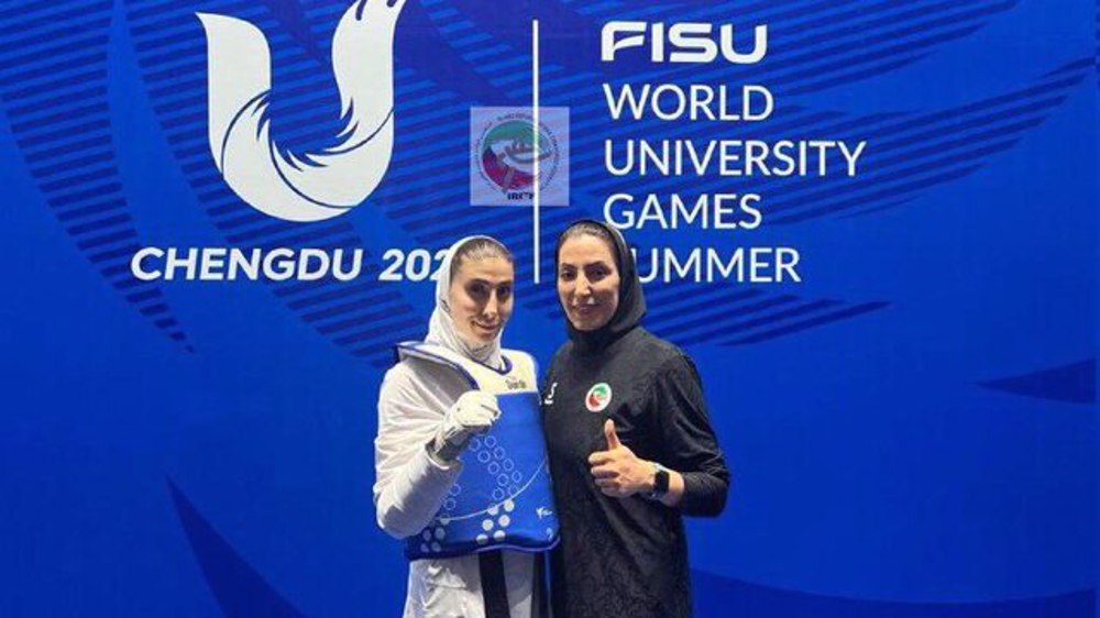 Iranian taekwondo fighter wins gold in 2023 FISU World University Games
