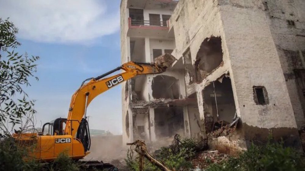 Over 300 Muslim homes, shops demolished in India’s Haryana