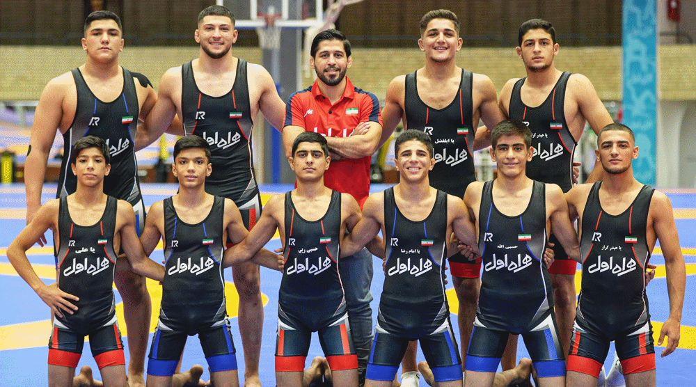 Iran freestyle wrestling team claims title in U17 World Championship