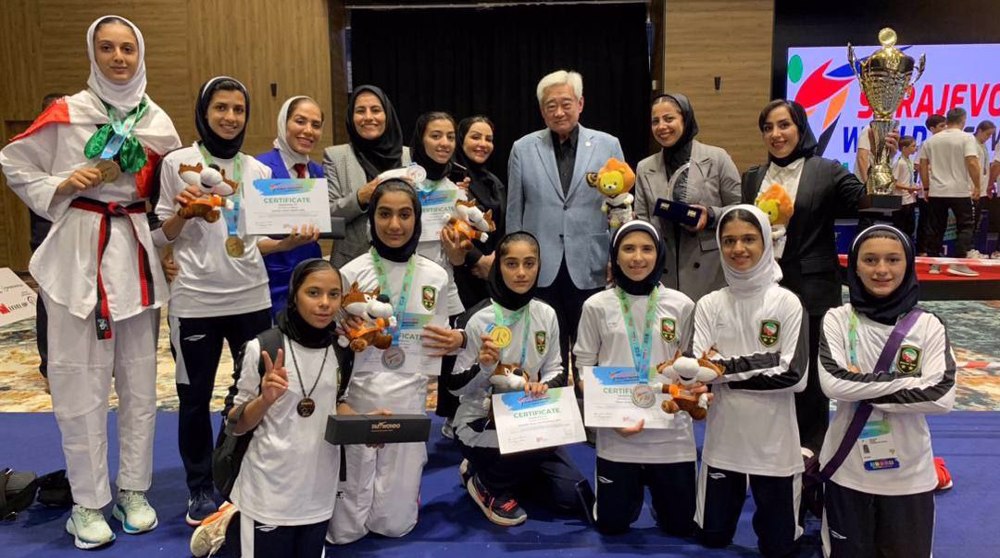 Junior Iranian females crested in World Taekwondo Cadet Championships