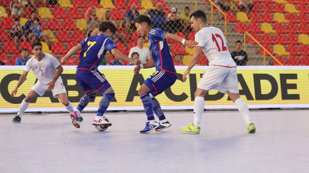 Iran defeats Japan 2-0 to arrive at Copa das Nacoes de Futsal final