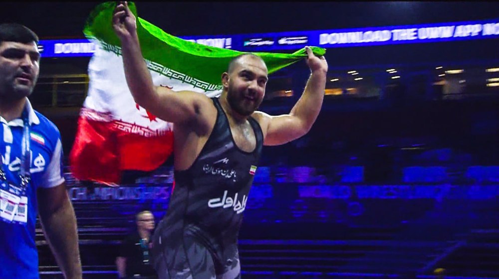 Iran’s Zare grabs gold medal at 2023 World Wrestling Championships