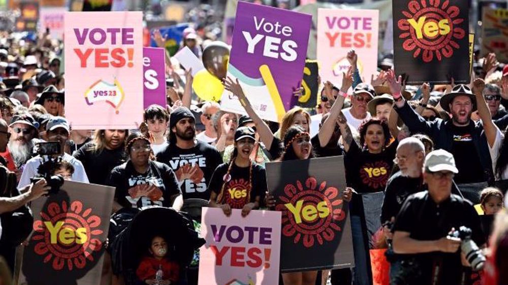 Indigenous rights advocates stage rallies across Australia before vote